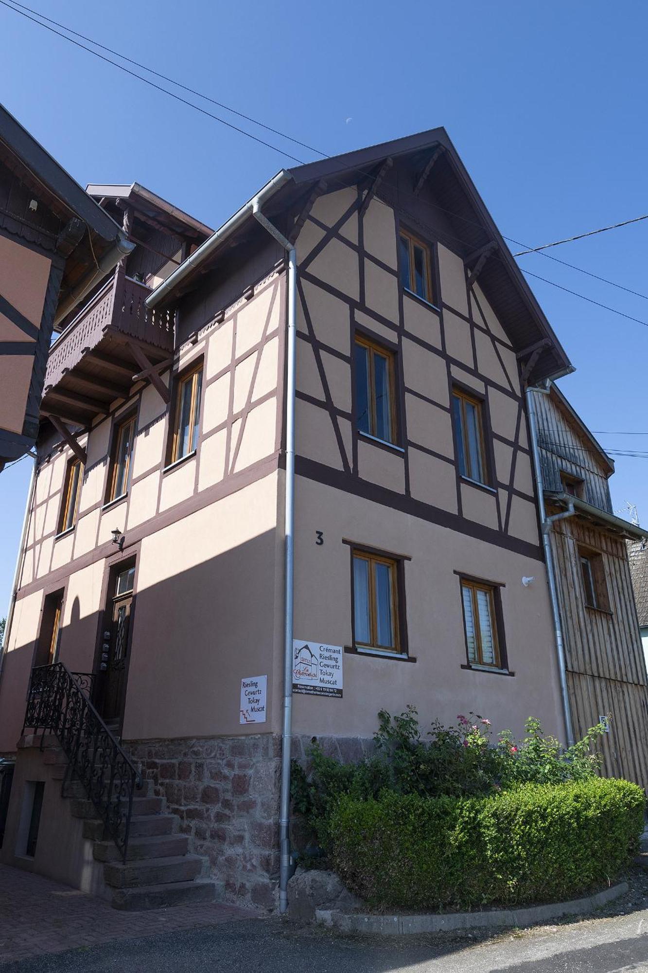 Gewurztraminer - Studio Au Pied Du Vignoble - Renove Recemment - Parking Gratuit Riquewihr Exterior foto